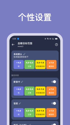 血糖记录助手app