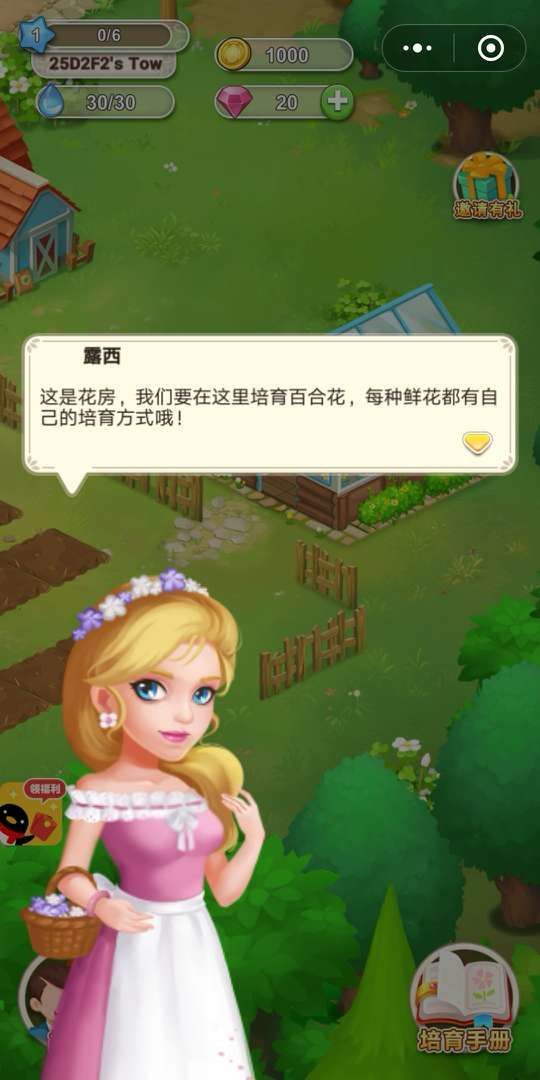 鲜花小镇破解版无限钻石版