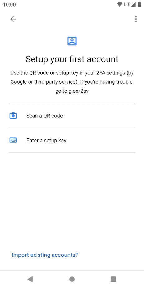 GoogleAuthenticator