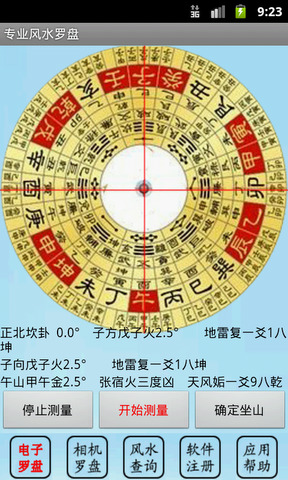 卫星自动定位风水罗盘