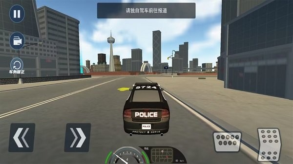 欧洲警车驾驶