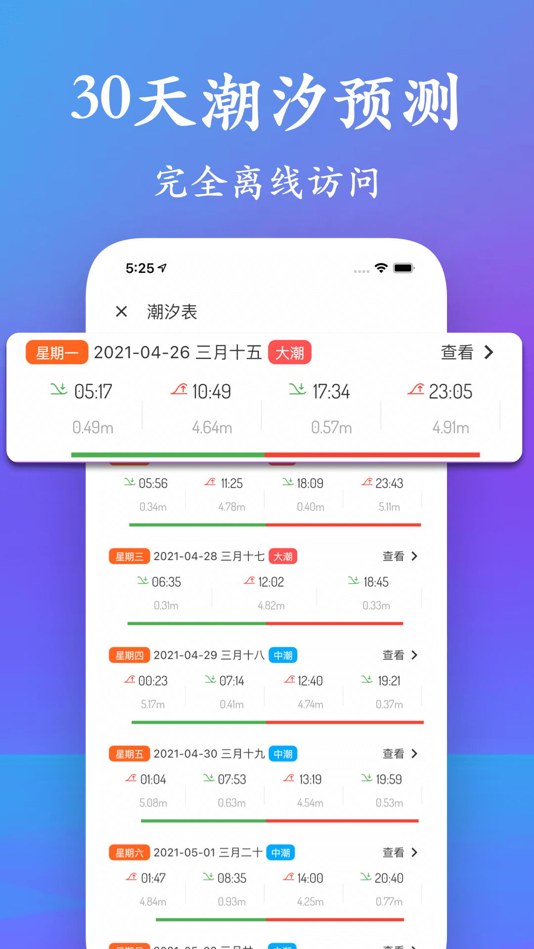 潮汐表安卓版